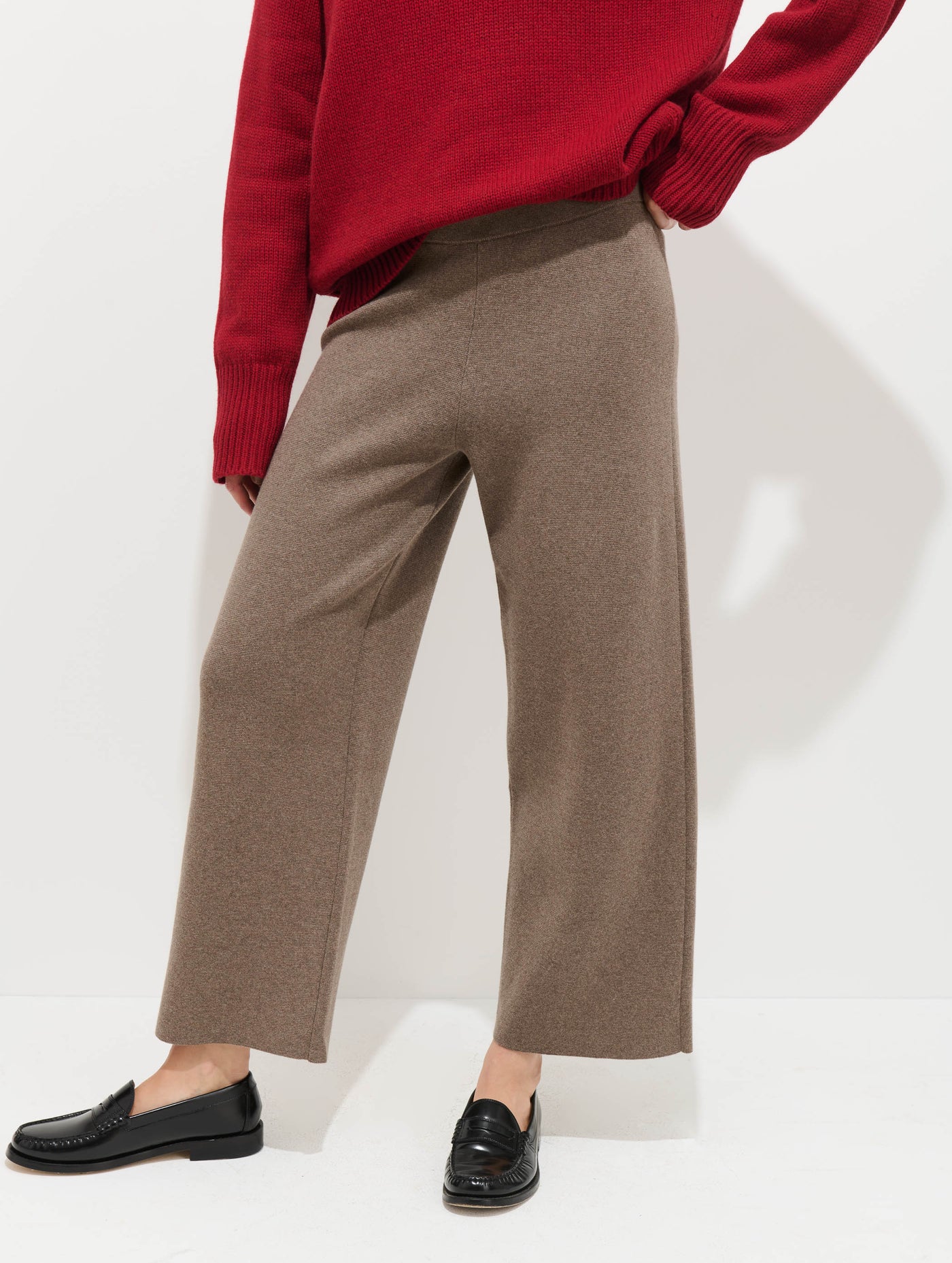 Olivia Sweater Pant In Cotton Cashmere