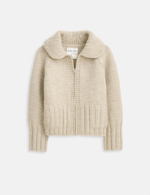 Spring St Zip Sweater In Highland Wool