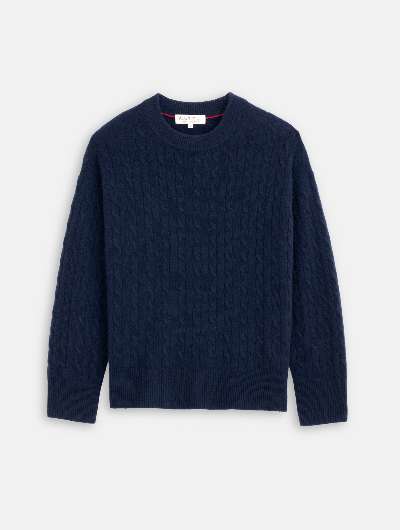 Charlie Cable Sweater In Cashmere