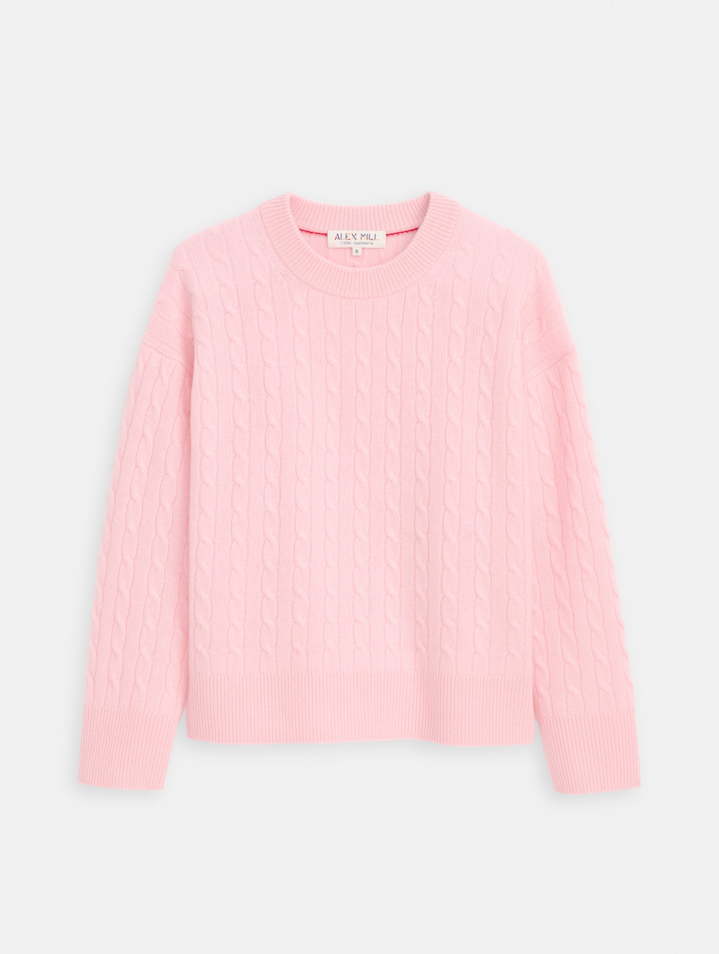 Charlie Cable Sweater In Cashmere