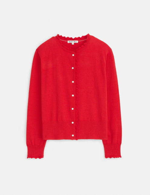 Bella Cardigan In Cotton Cashmere