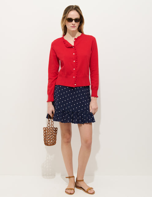 Flora Skirt In Polka Dot