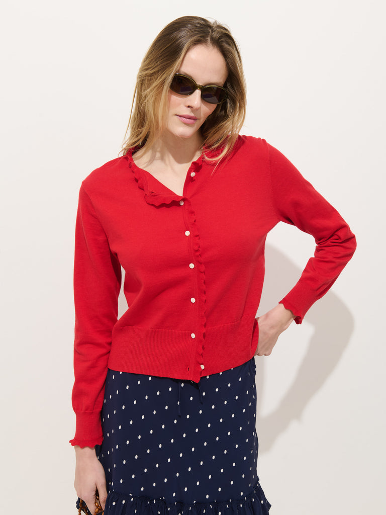 Bella Cardigan In Cotton Cashmere from Alex Mill - $188
