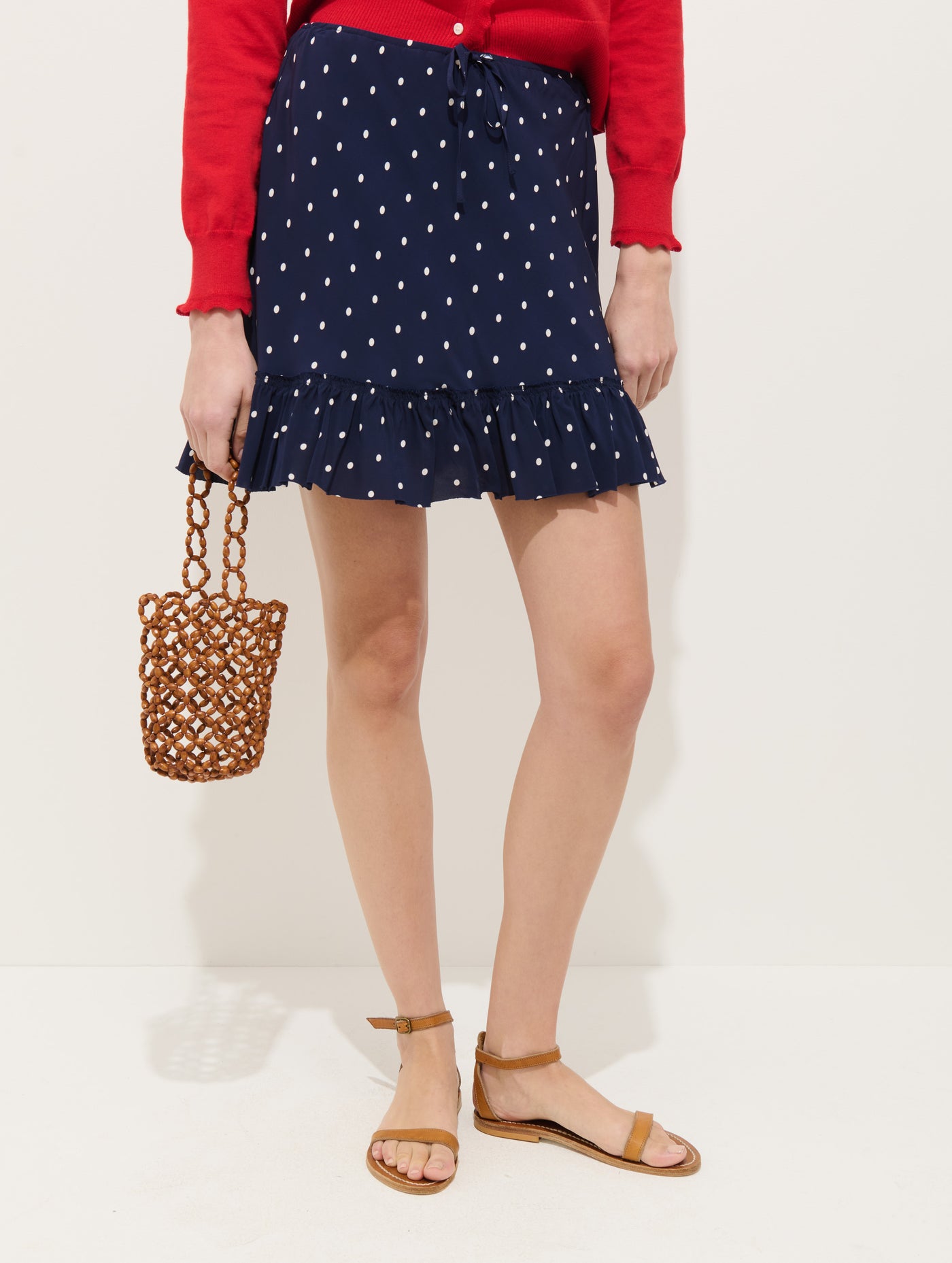 Flora Skirt In Polka Dot