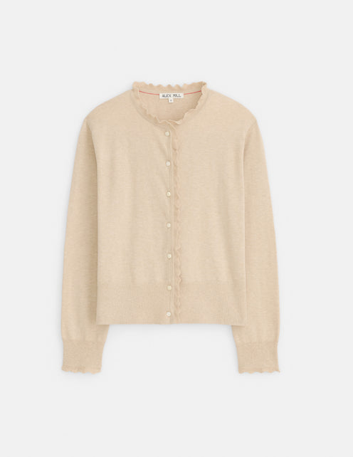 Bella Cardigan In Cotton Cashmere