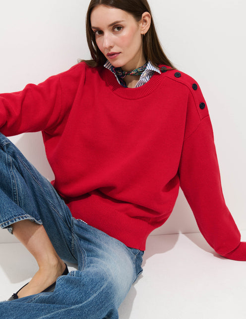 Normandy Sweater In Cotton