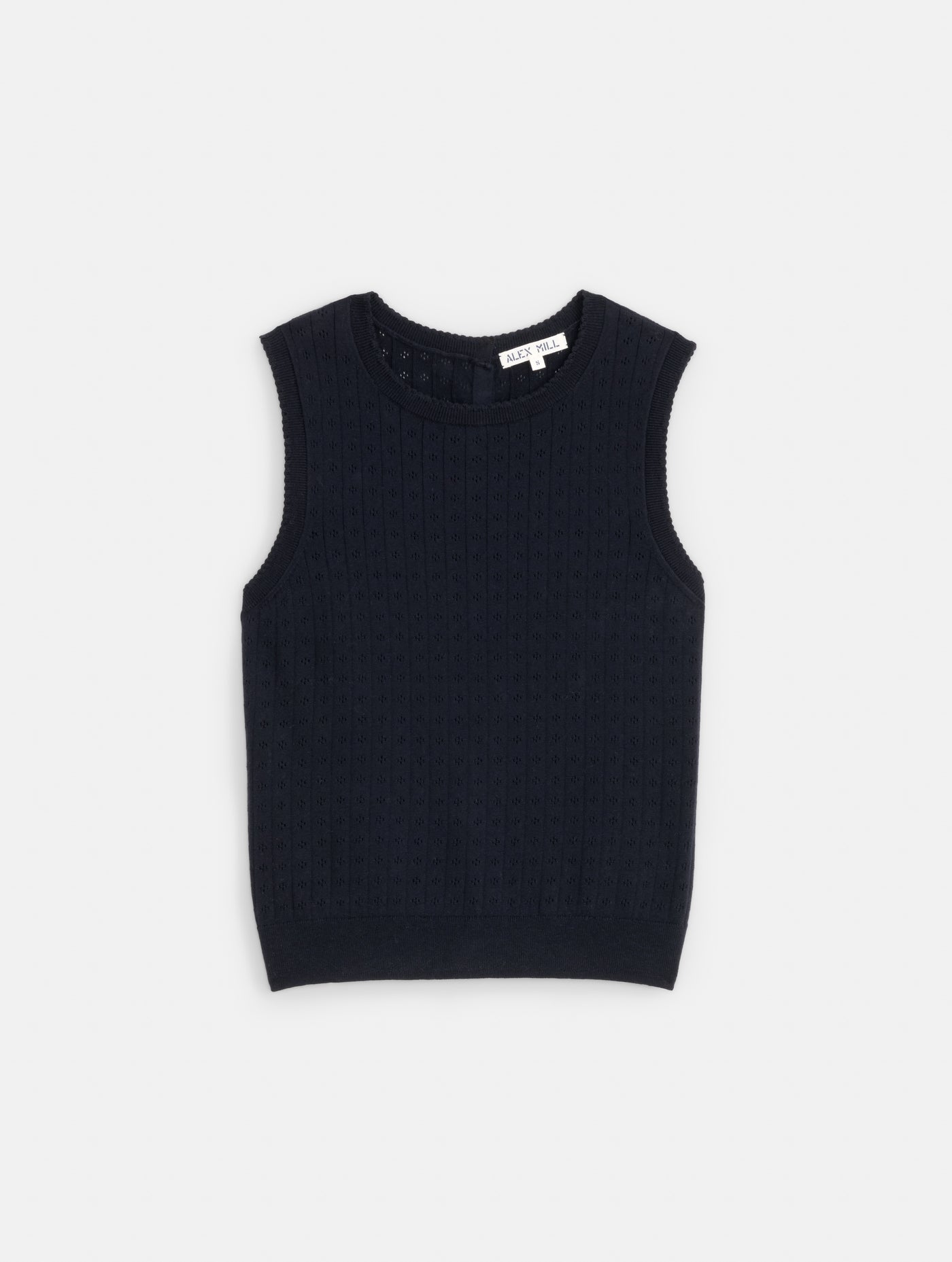 Odette Sweater Tank In Cotton Cashmere