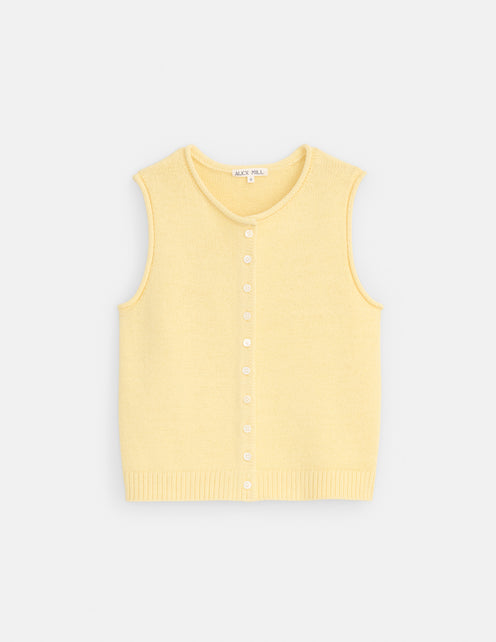 Taylor Vest in Cotton