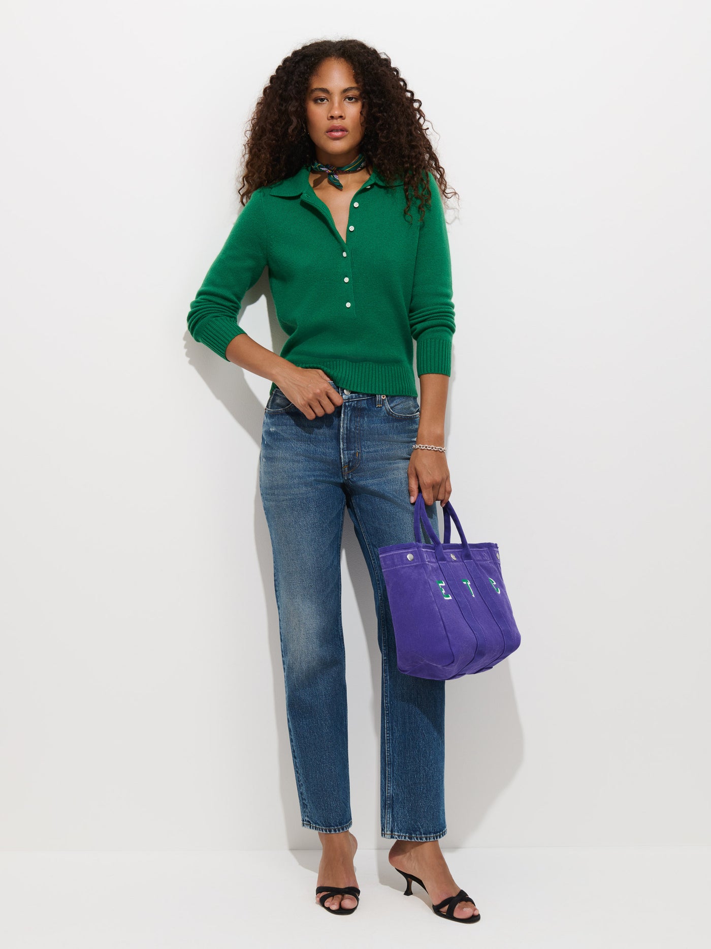 Park Polo in Washed Cashmere