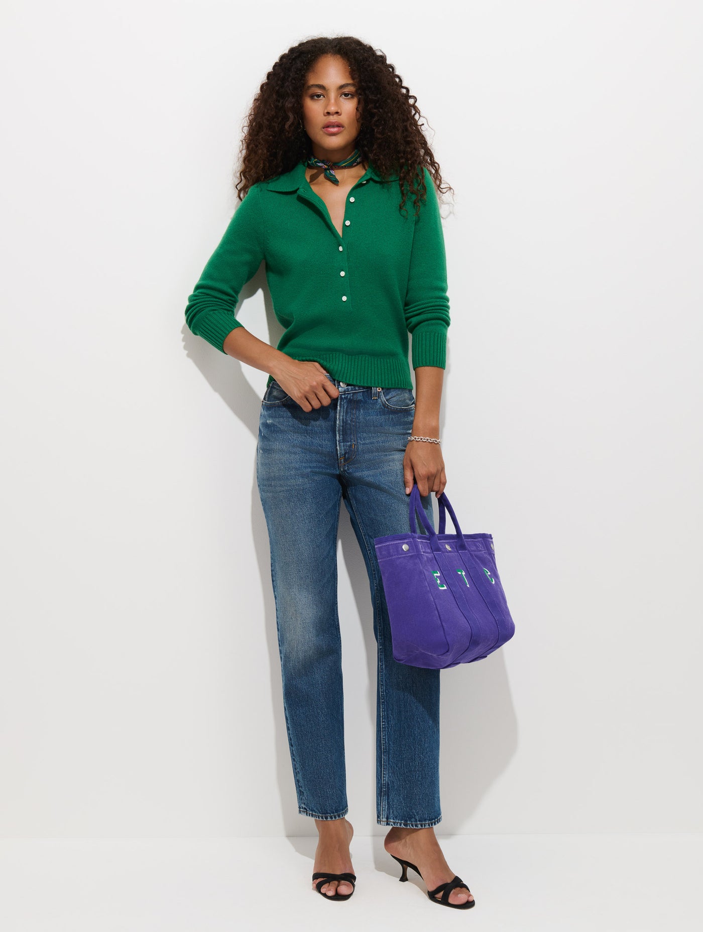 Park Polo in Washed Cashmere