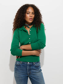 Park Polo in Washed Cashmere