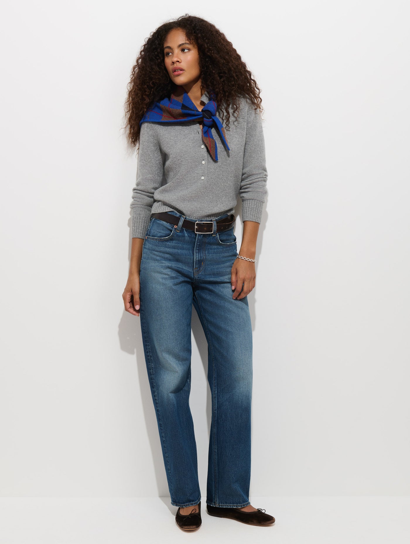 Park Polo in Washed Cashmere