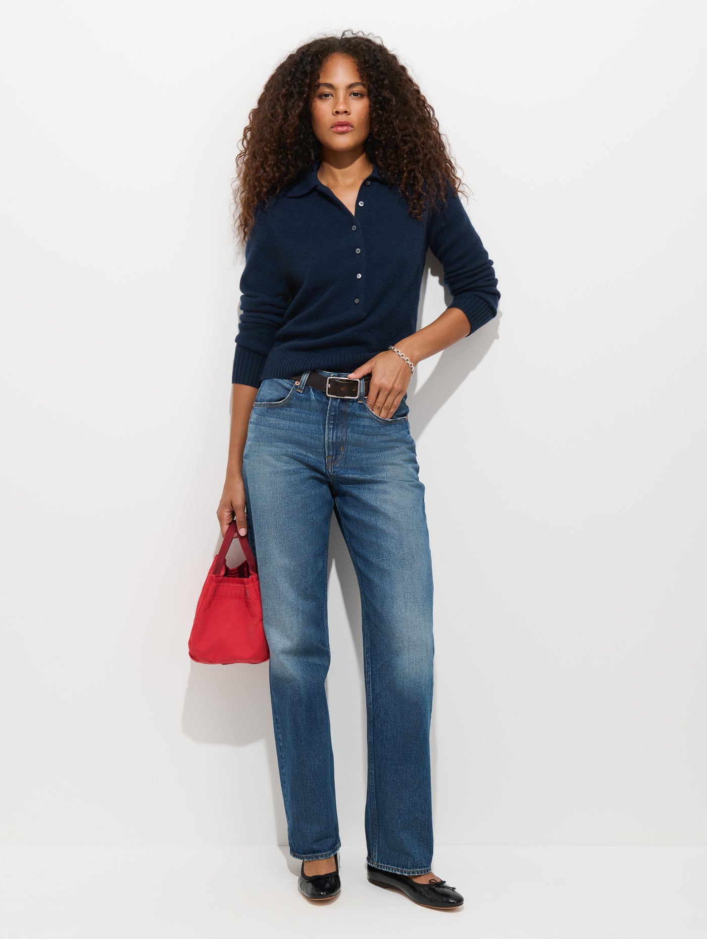 Park Polo in Washed Cashmere