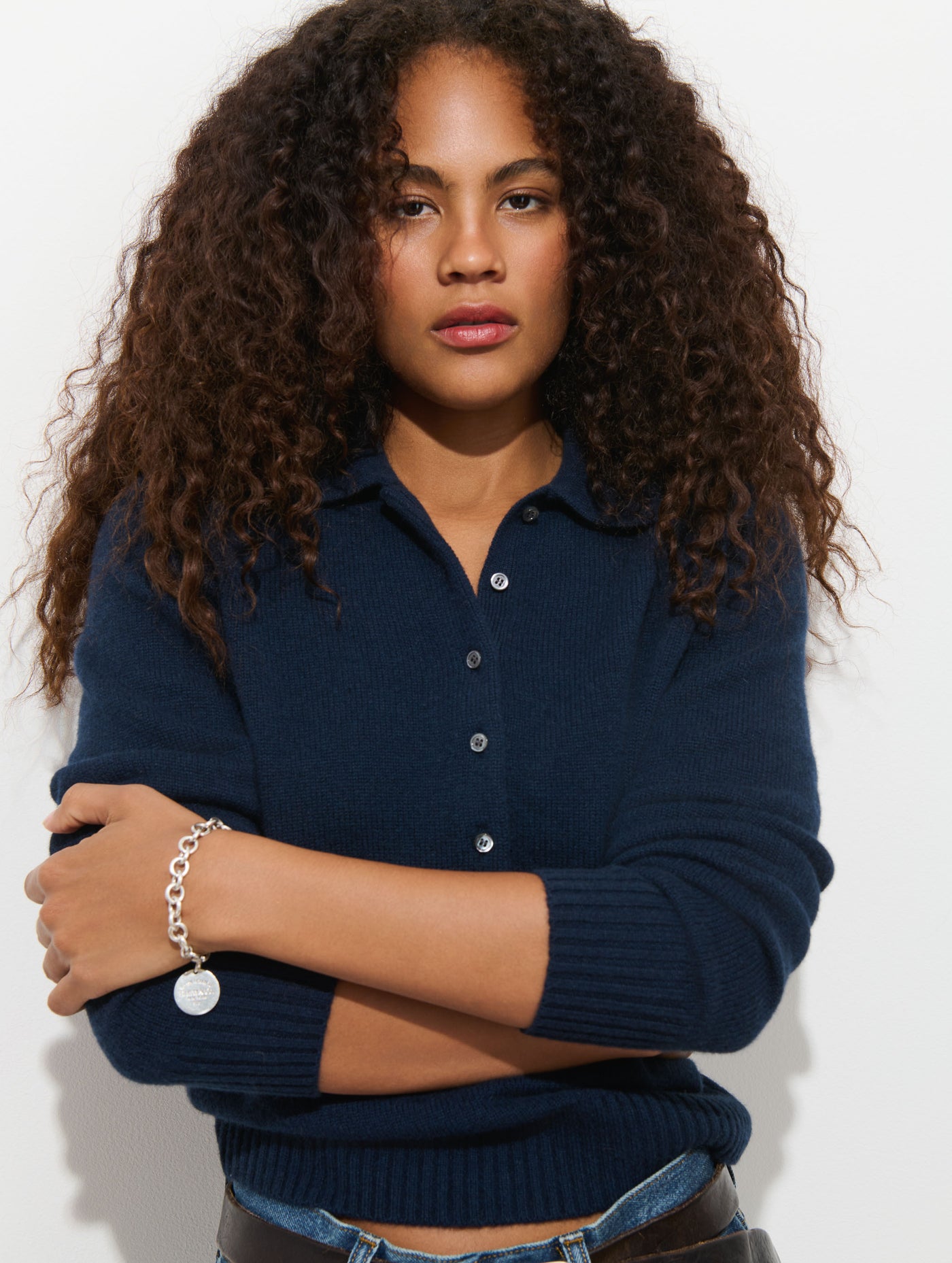 Park Polo in Washed Cashmere