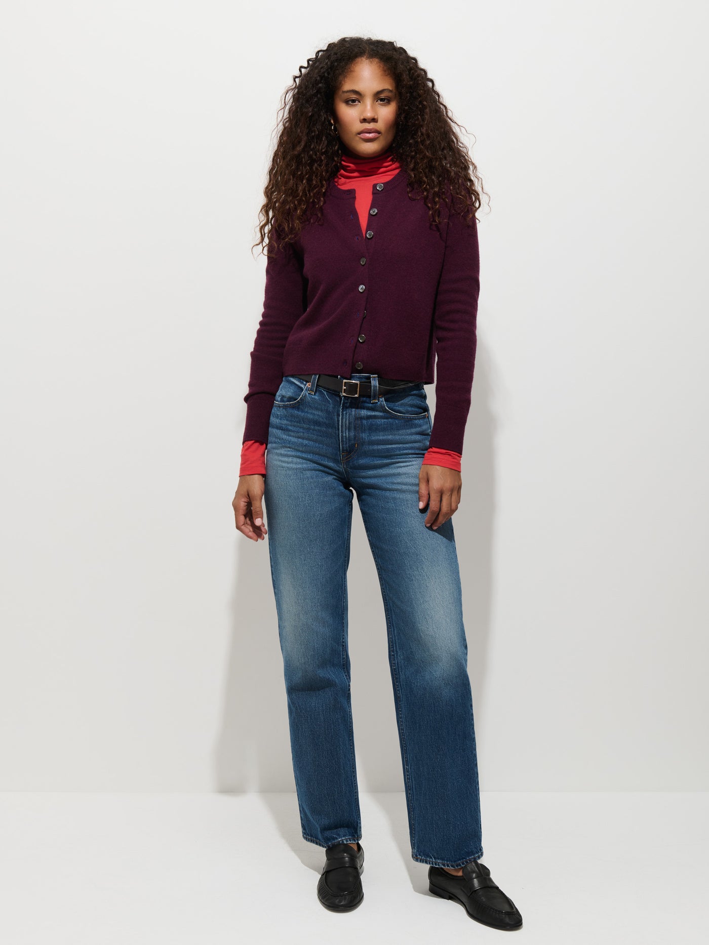 Elizabeth Street Cardigan in Merino Wool