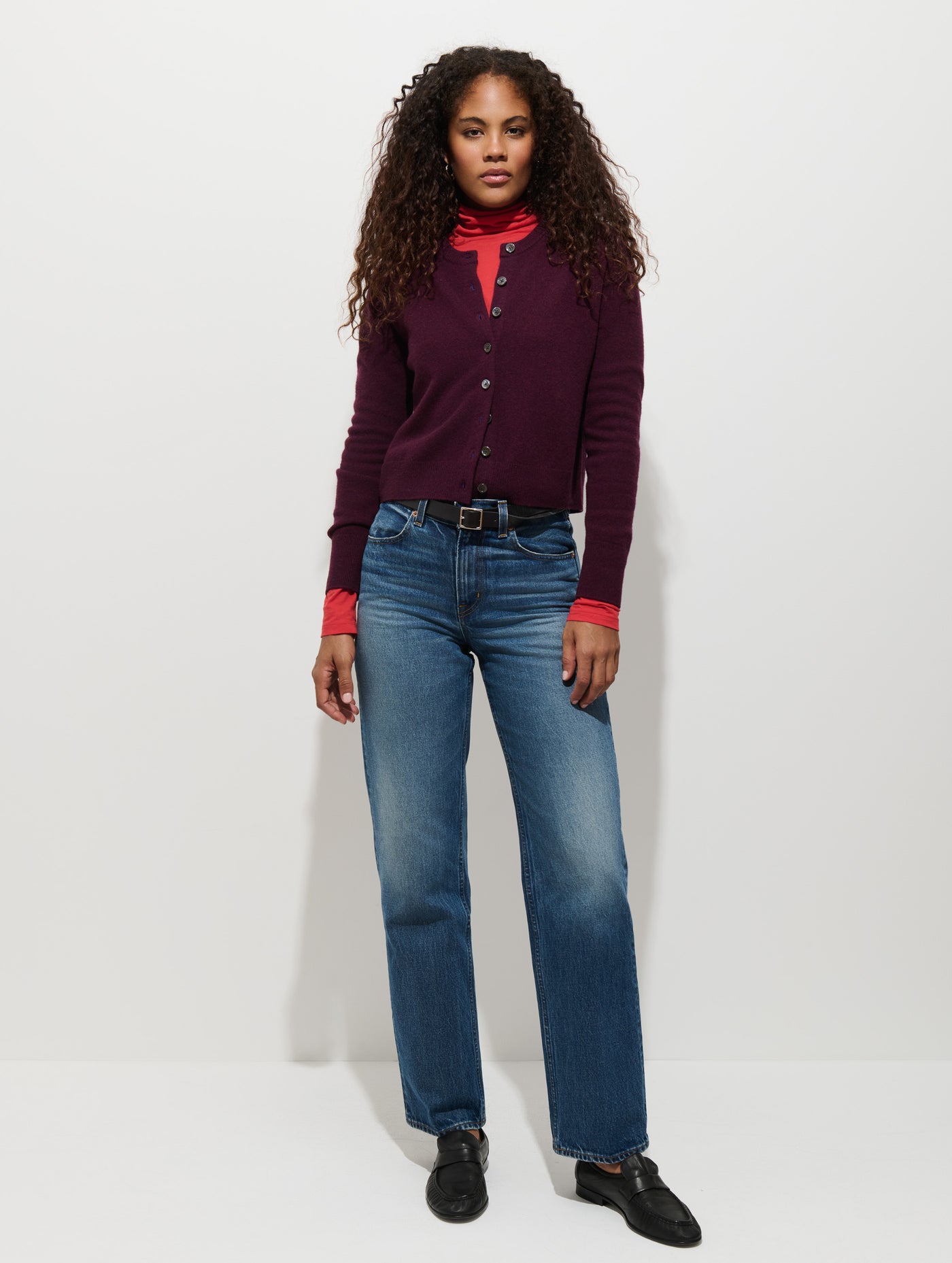 Elizabeth Street Cardigan in Merino Wool