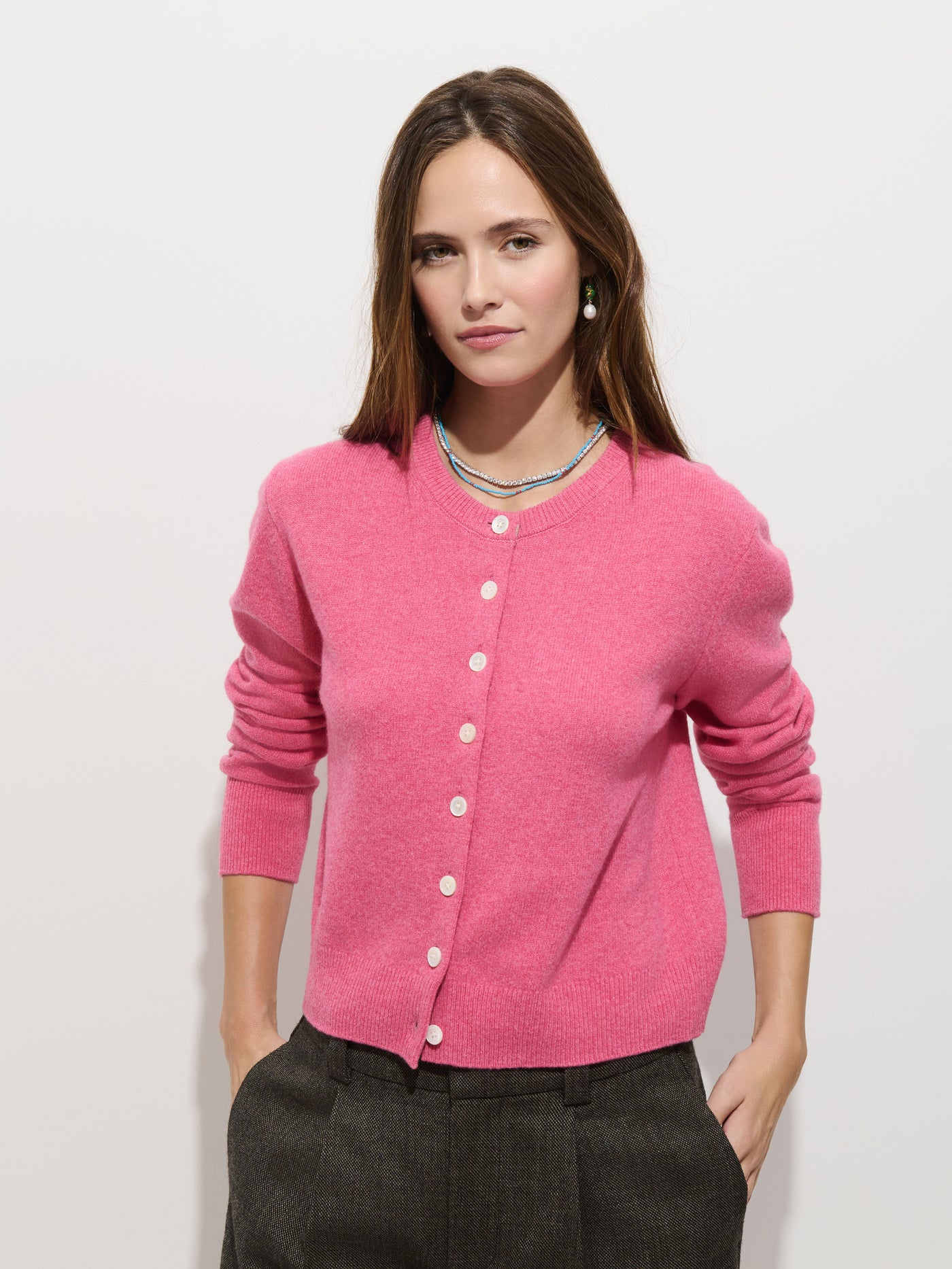 Elizabeth Street Cardigan in Merino Wool