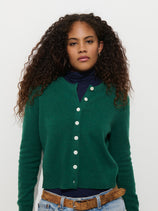 Elizabeth Street Cardigan in Merino Wool