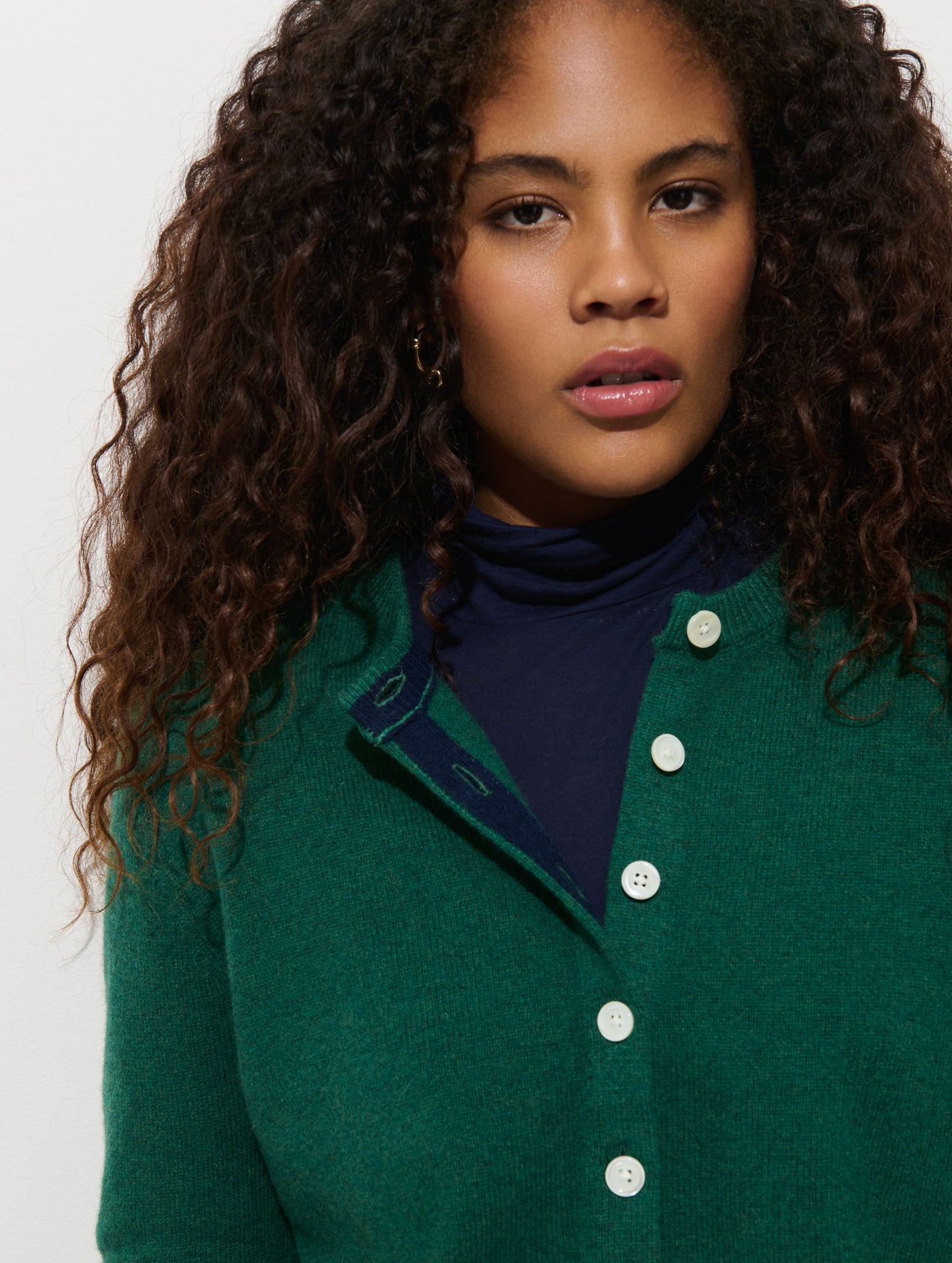 Elizabeth Street Cardigan in Merino Wool