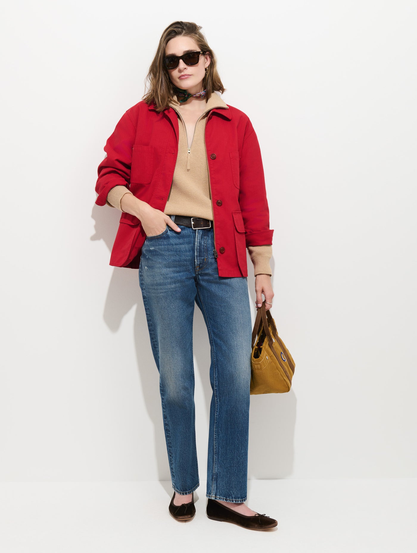 Painter Jacket In Herringbone