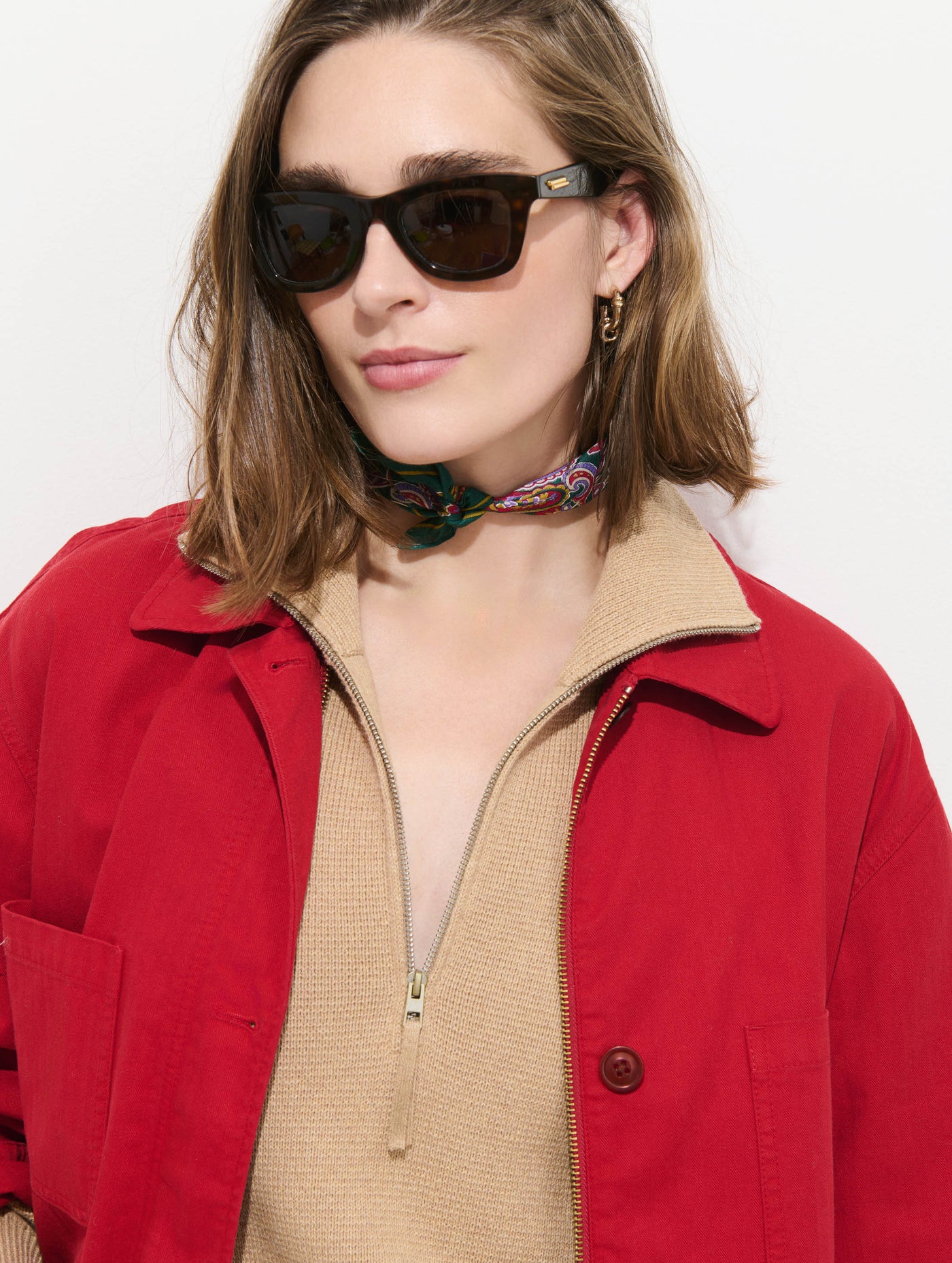 Painter Jacket In Herringbone