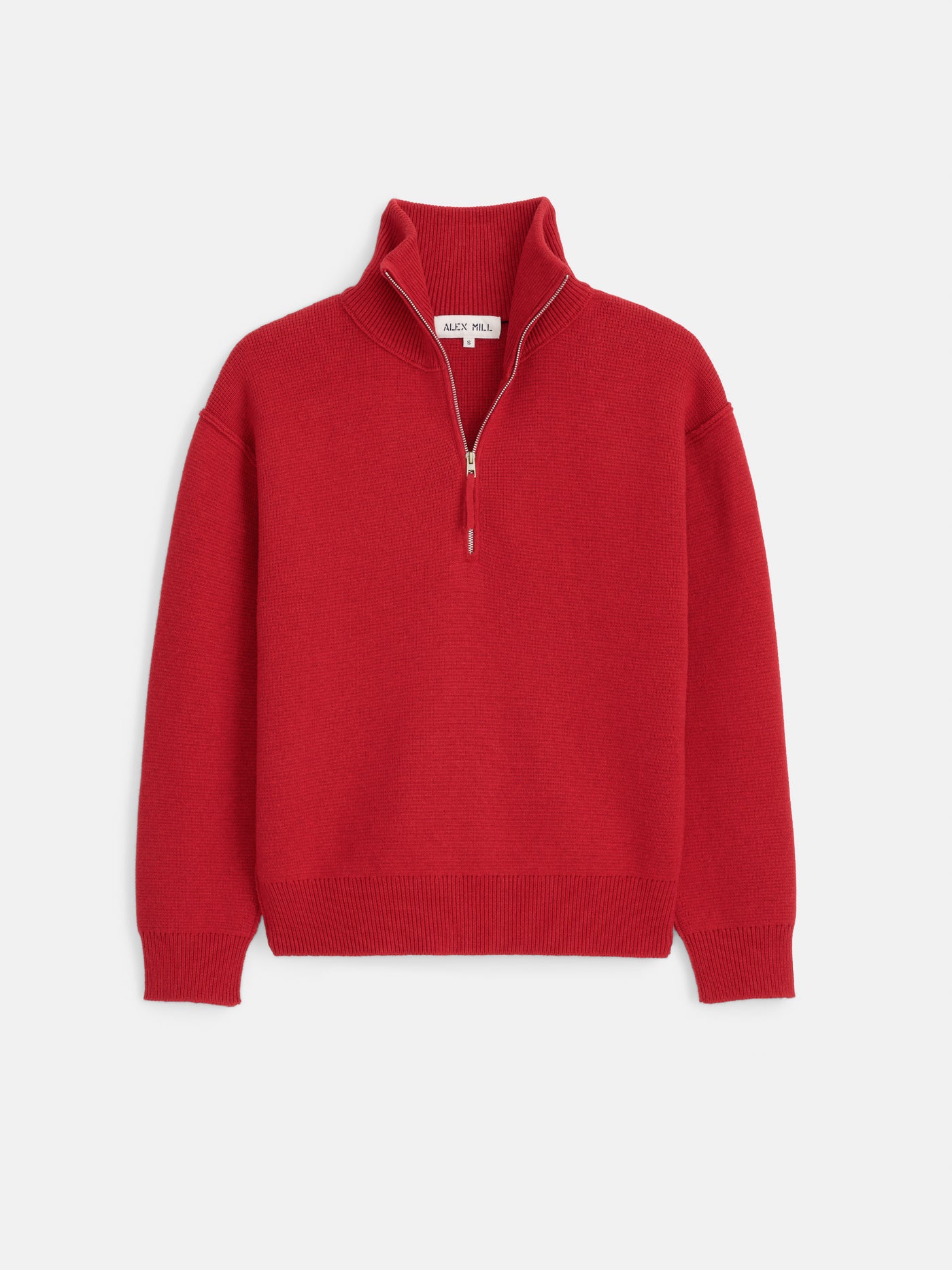 Daphne Half-Zip Sweater in Cotton Cashmere