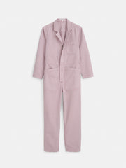 Standard Zip Jumpsuit In Herringbone