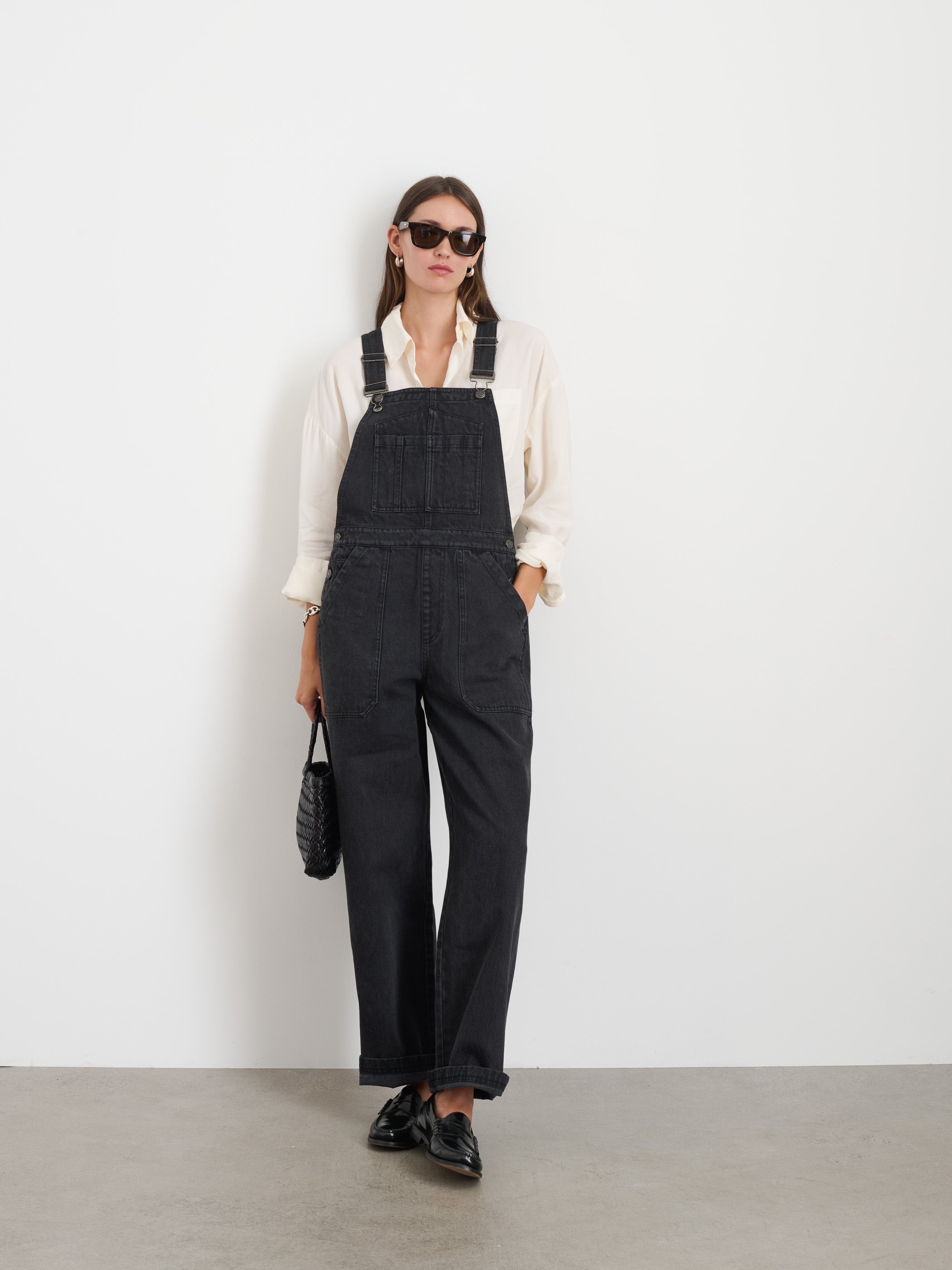 パンツ JULIUS 18SS 007JSM3 Parking Jumpsuit Panda Jumpsuit – Black White Zebra Print Mock Neck Open Back