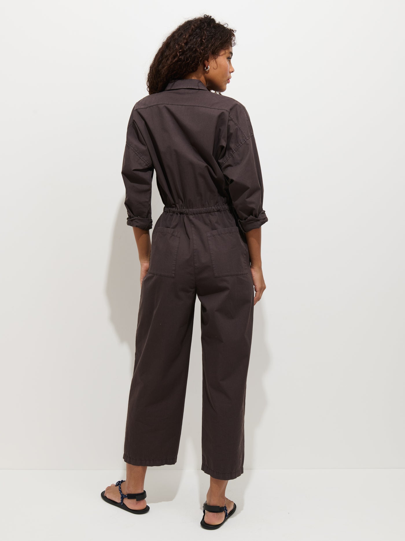 Delancey Jumpsuit In Lightweight Twill