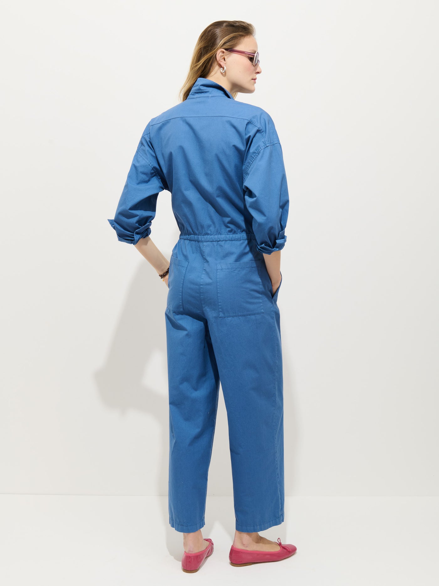 Delancey Jumpsuit In Lightweight Twill