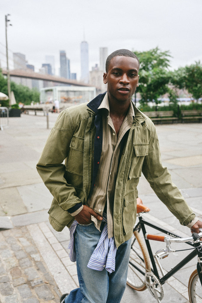 Canvas Moto Jacket – Alex Mill