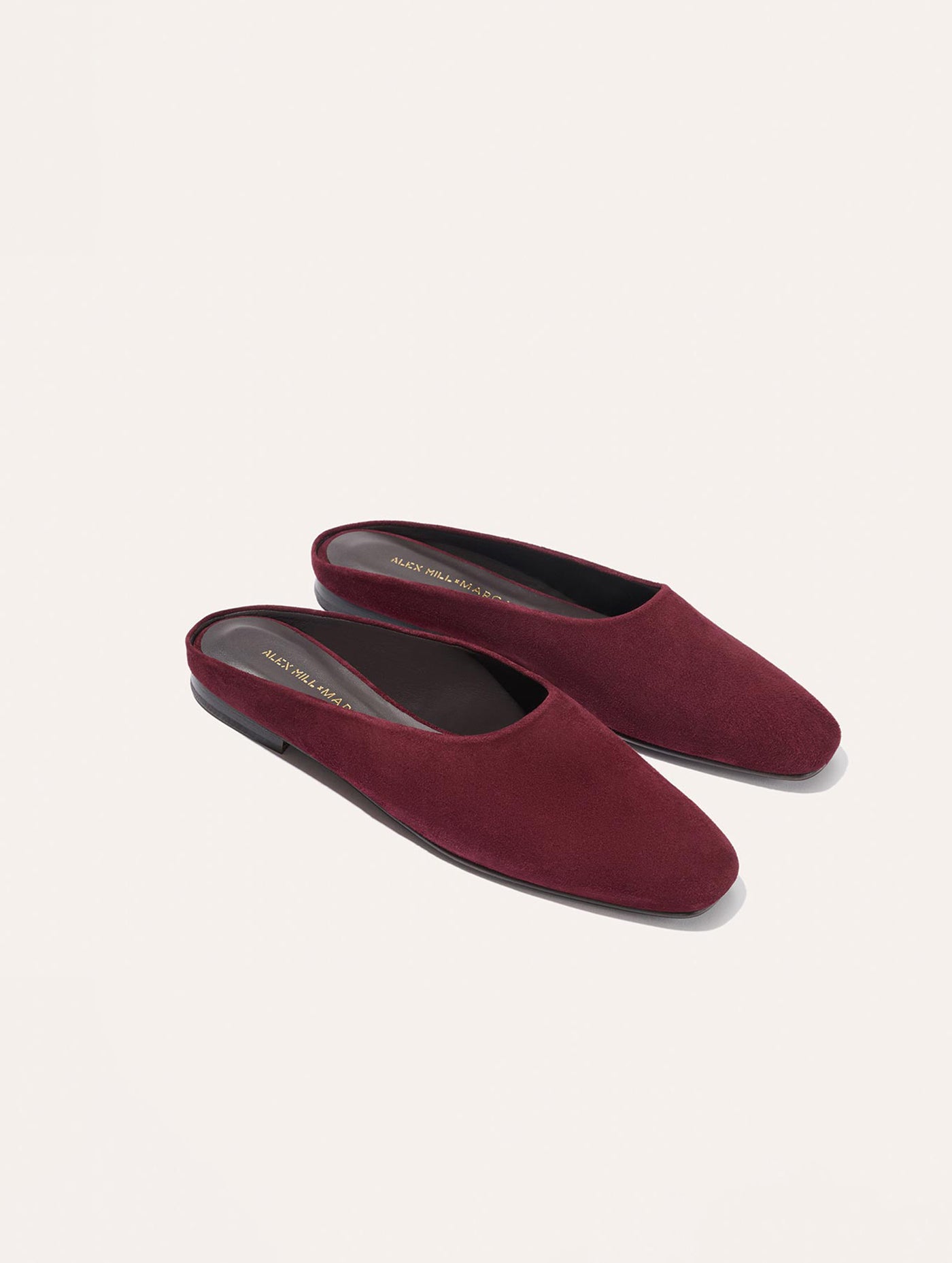 Alex Mill x Margaux: The Clara - Burgundy Suede