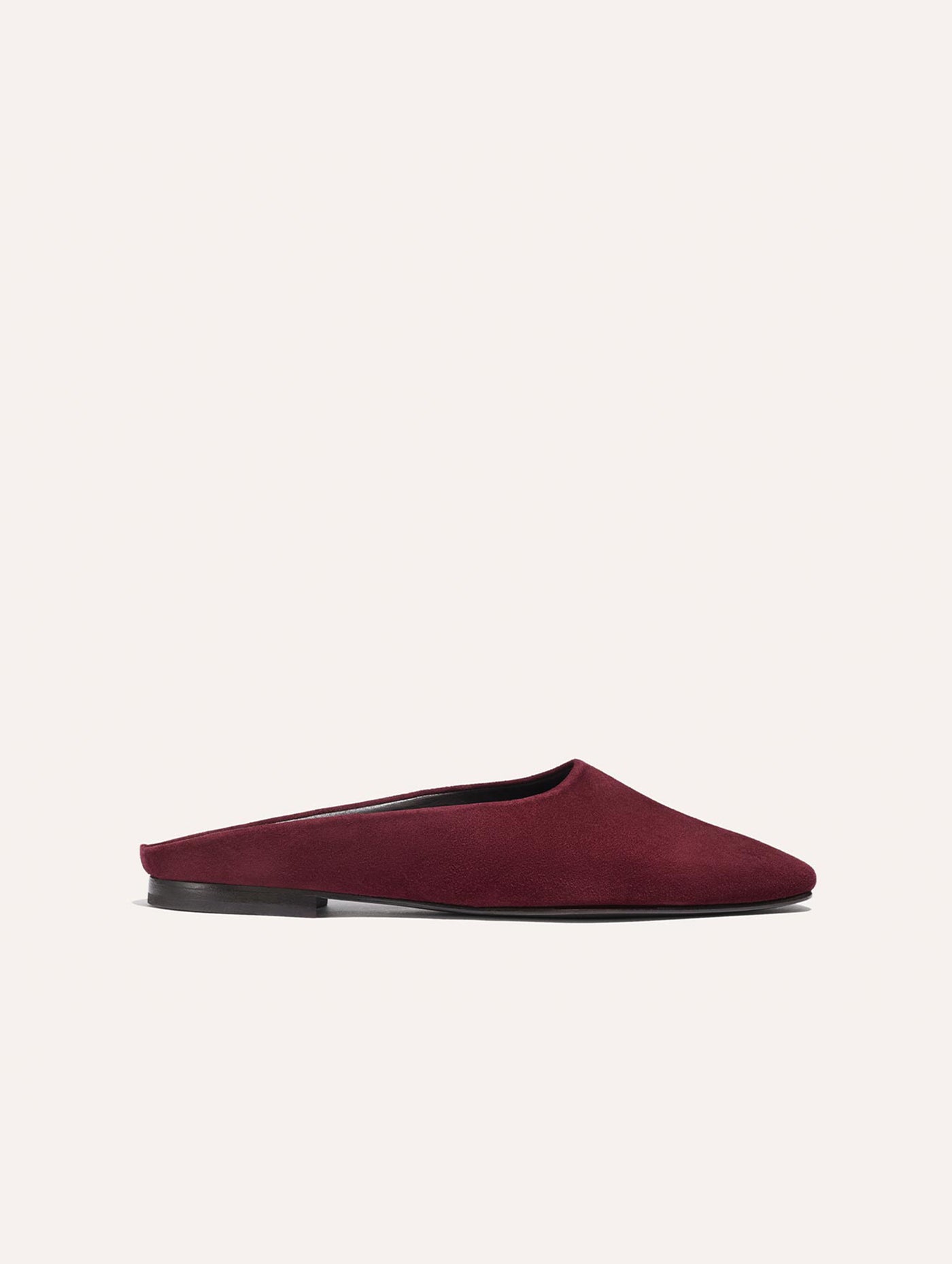 Alex Mill x Margaux: The Clara - Burgundy Suede