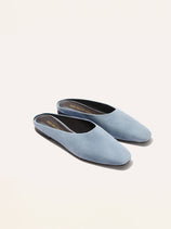 Alex Mill x Margaux: The Clara - Slate Blue Suede