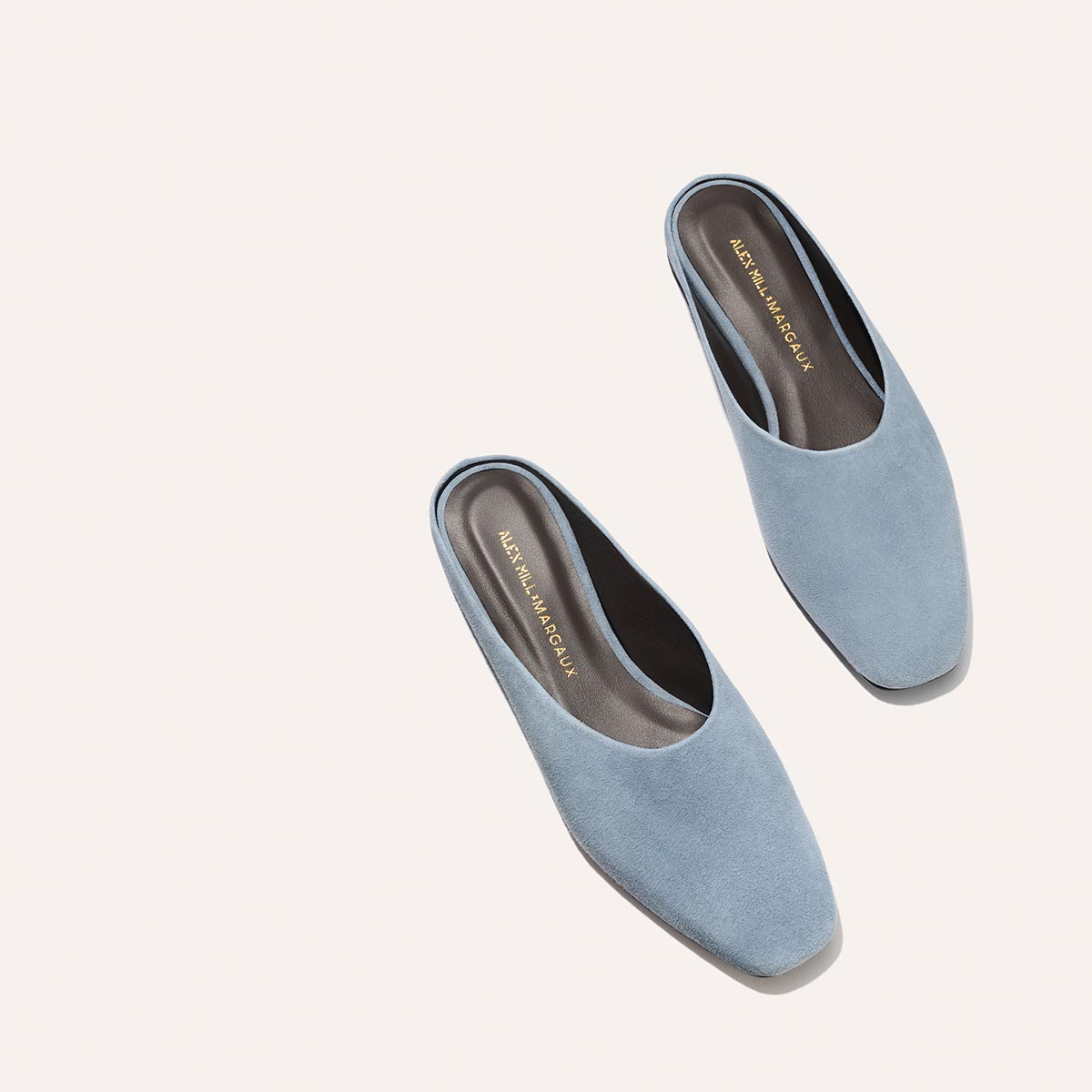 Alex Mill x Margaux: The Clara - Slate Blue Suede