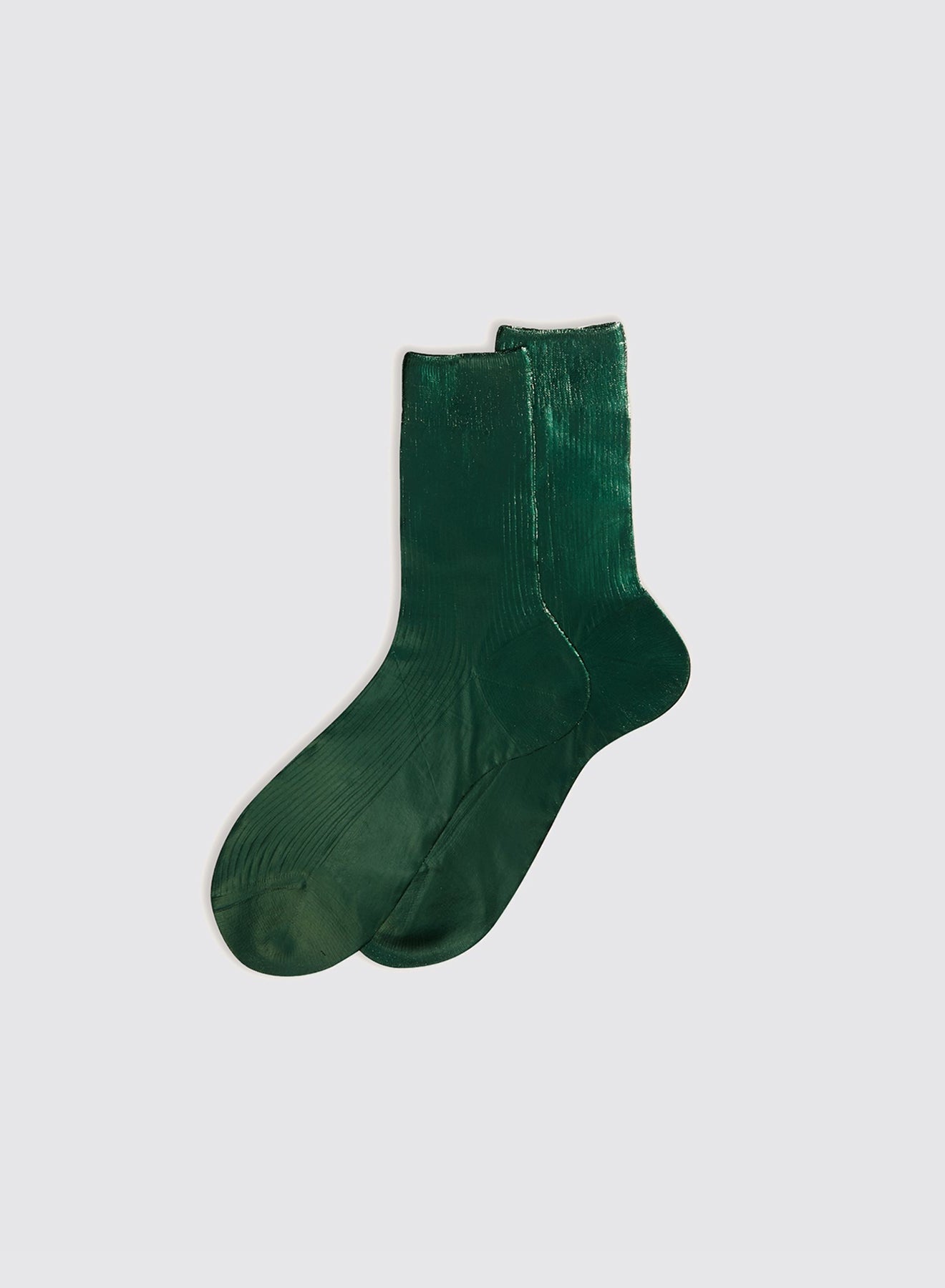 Maria La Rosa Ribbed Laminated Socks