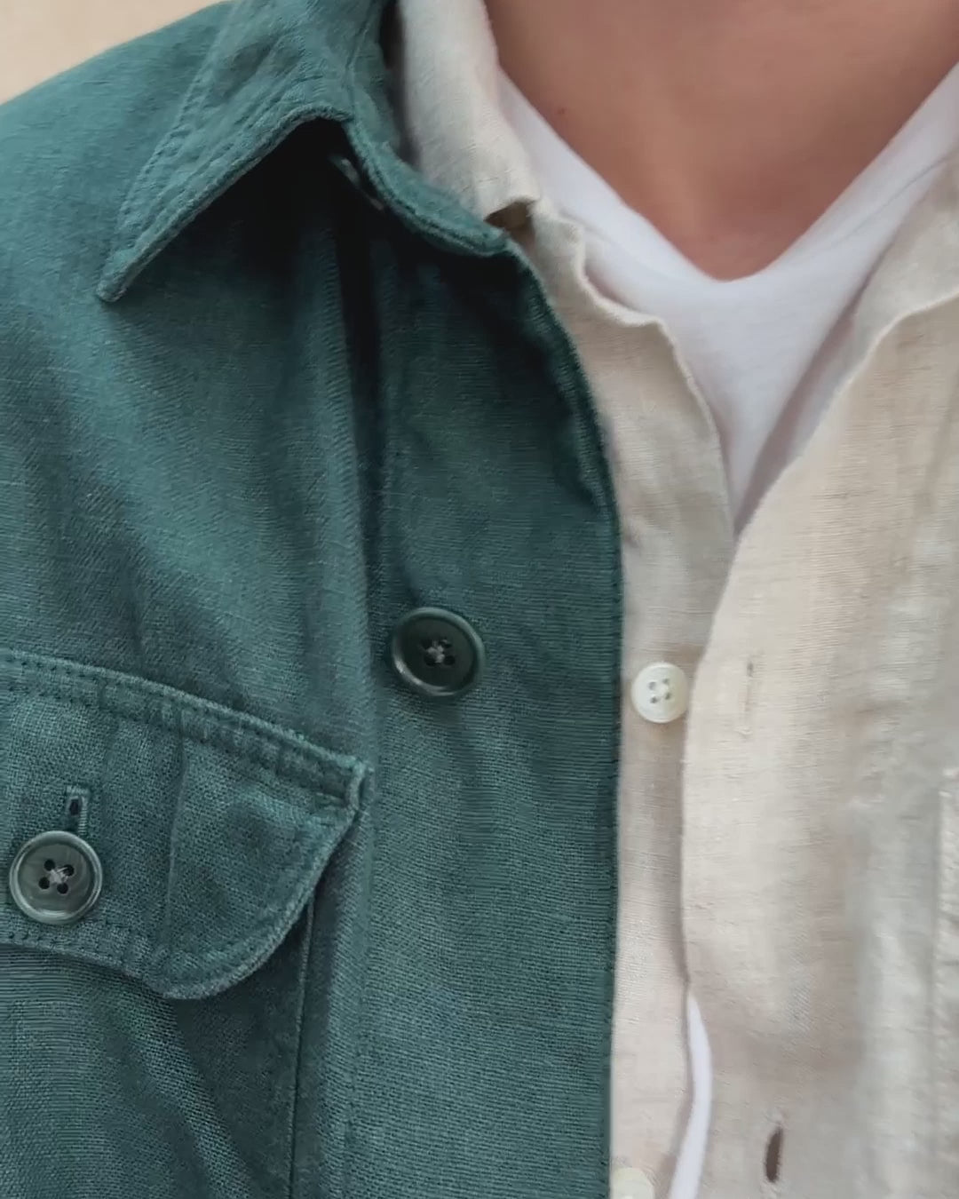 Garment Dyed Work Jacket in Linen – Alex Mill