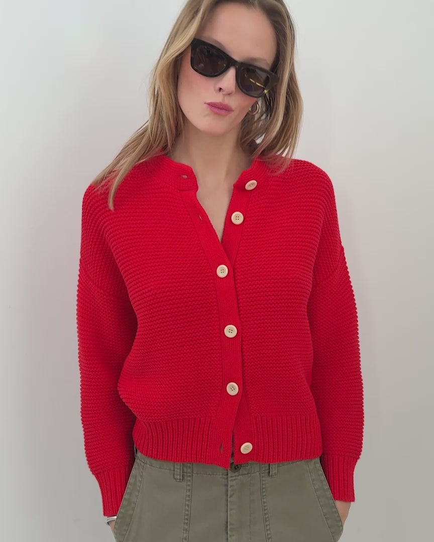 Nico Cardigan in Cotton – Alex Mill