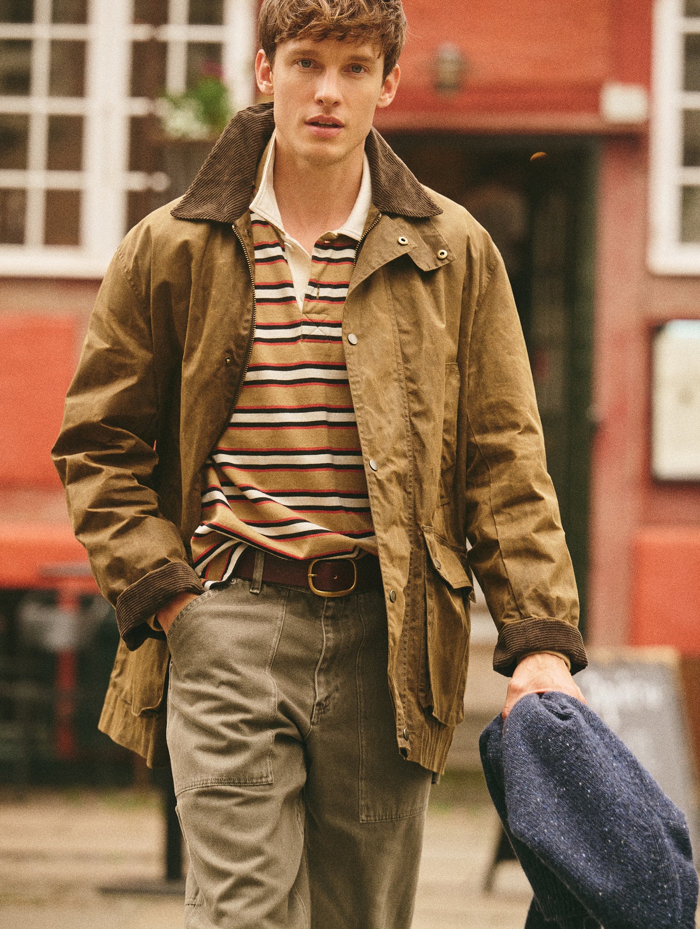 Regent Jacket In Waxed Cotton