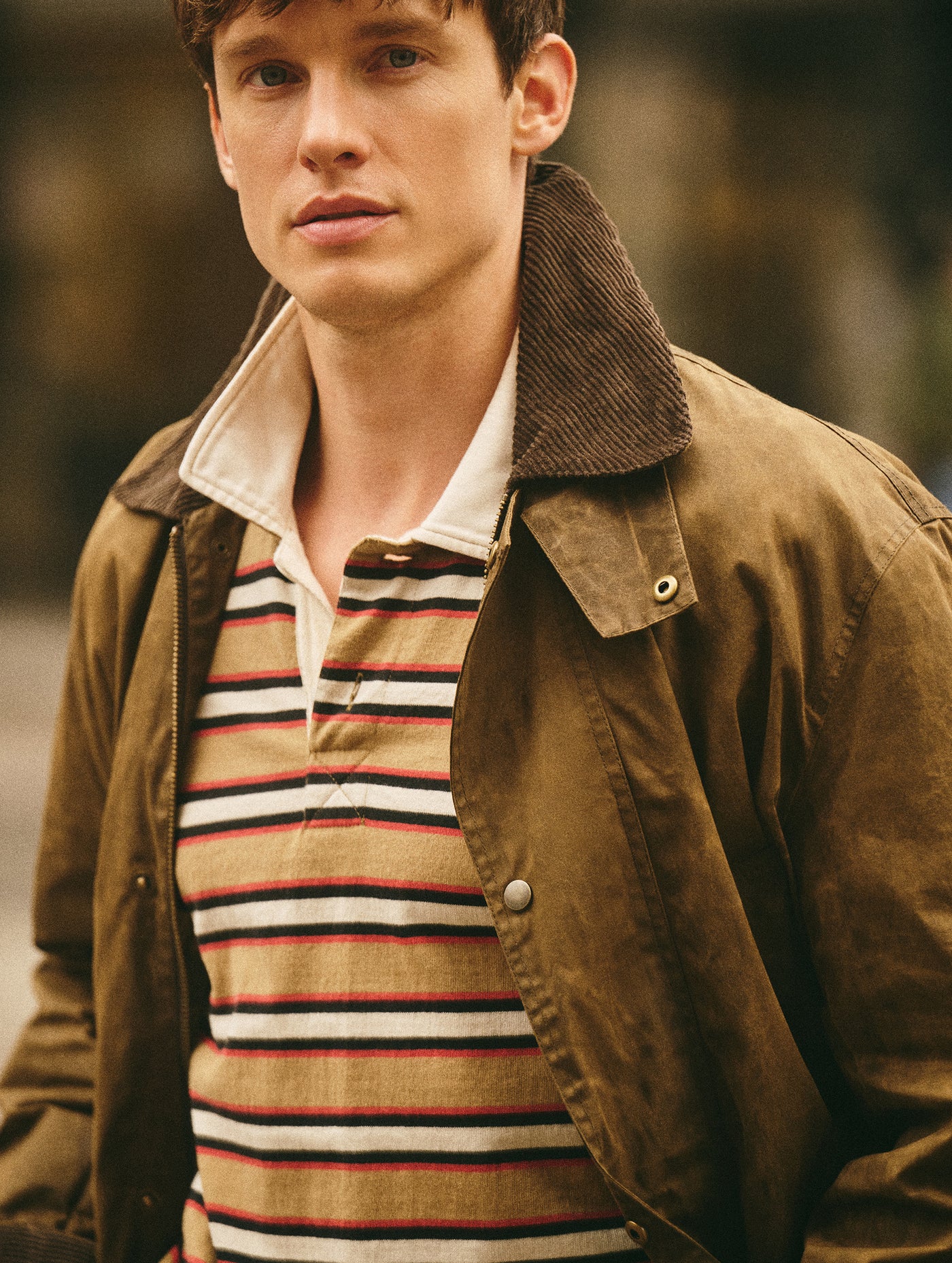 Regent Jacket In Waxed Cotton