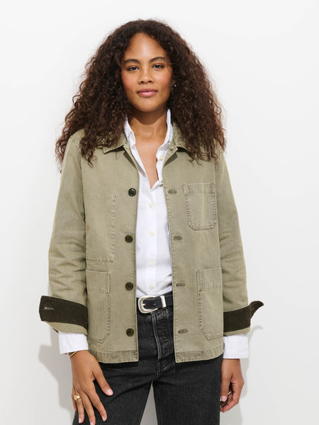 Britt Work Jacket In Herringbone – Alex Mill
