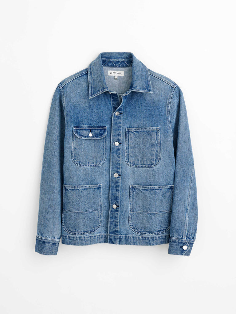 Work Jacket in Vintage Wash Denim – Alex Mill