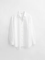 Easy Shirt In Paper Cotton In White
