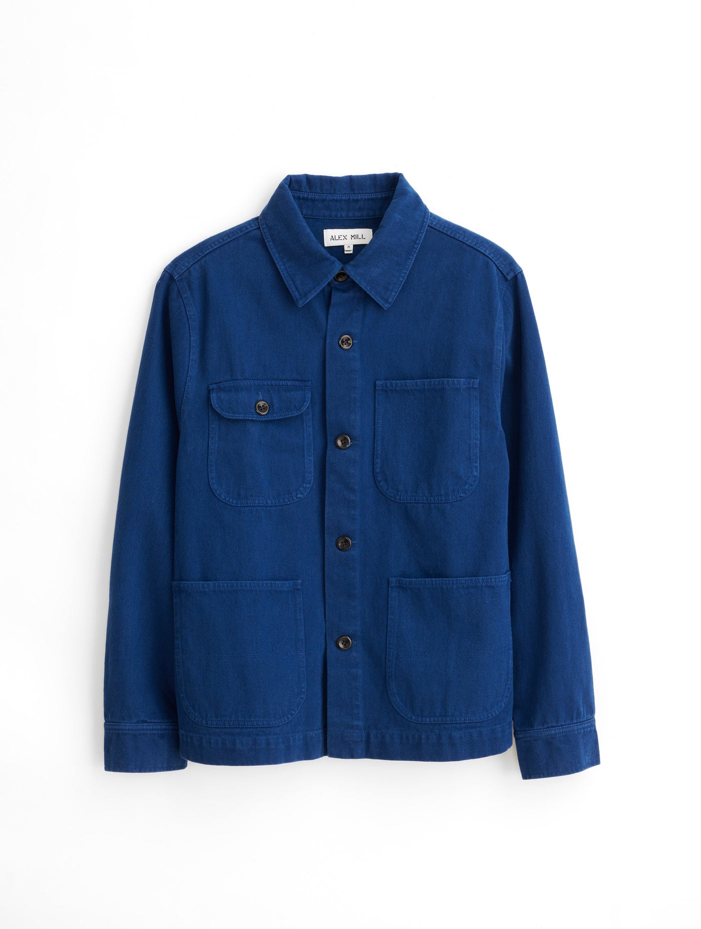 Garment Dyed Work Jacket In Recycled Denim Alex Mill Garment Dyed Work Jacket In Recycled Denim Alex Mill
