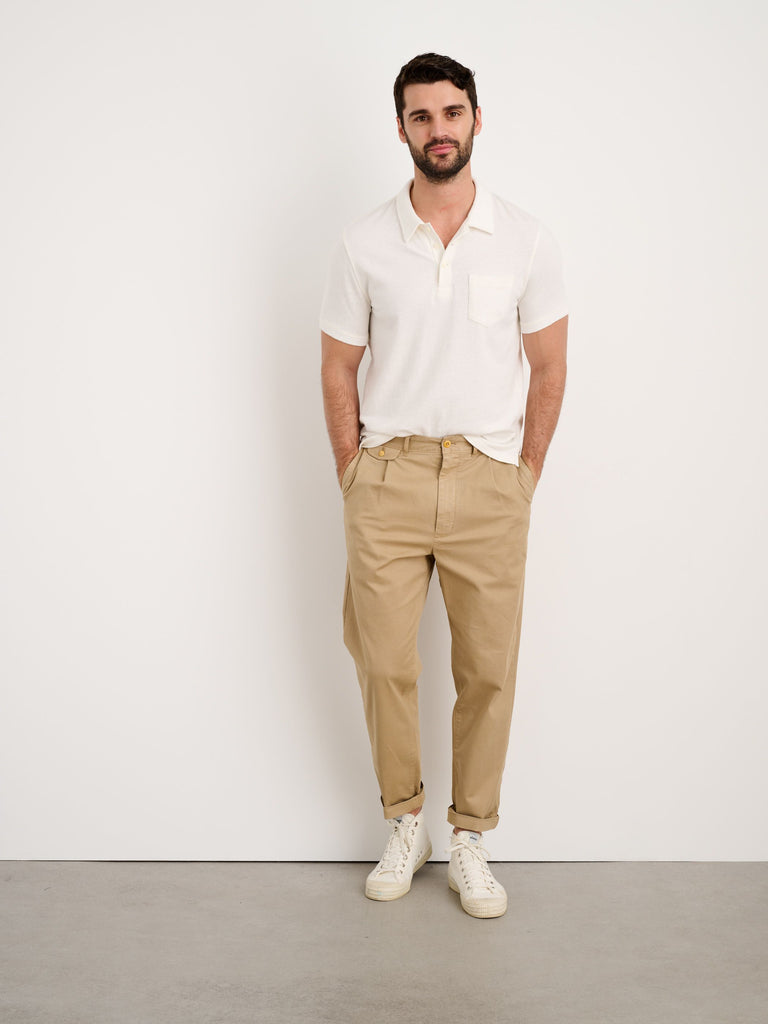 Standard Pleated Pant in Chino – Alex Mill