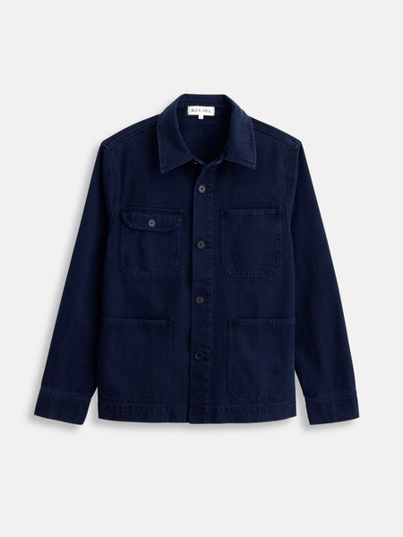 Garment Dyed Work Jacket in Recycled Denim – Alex Mill