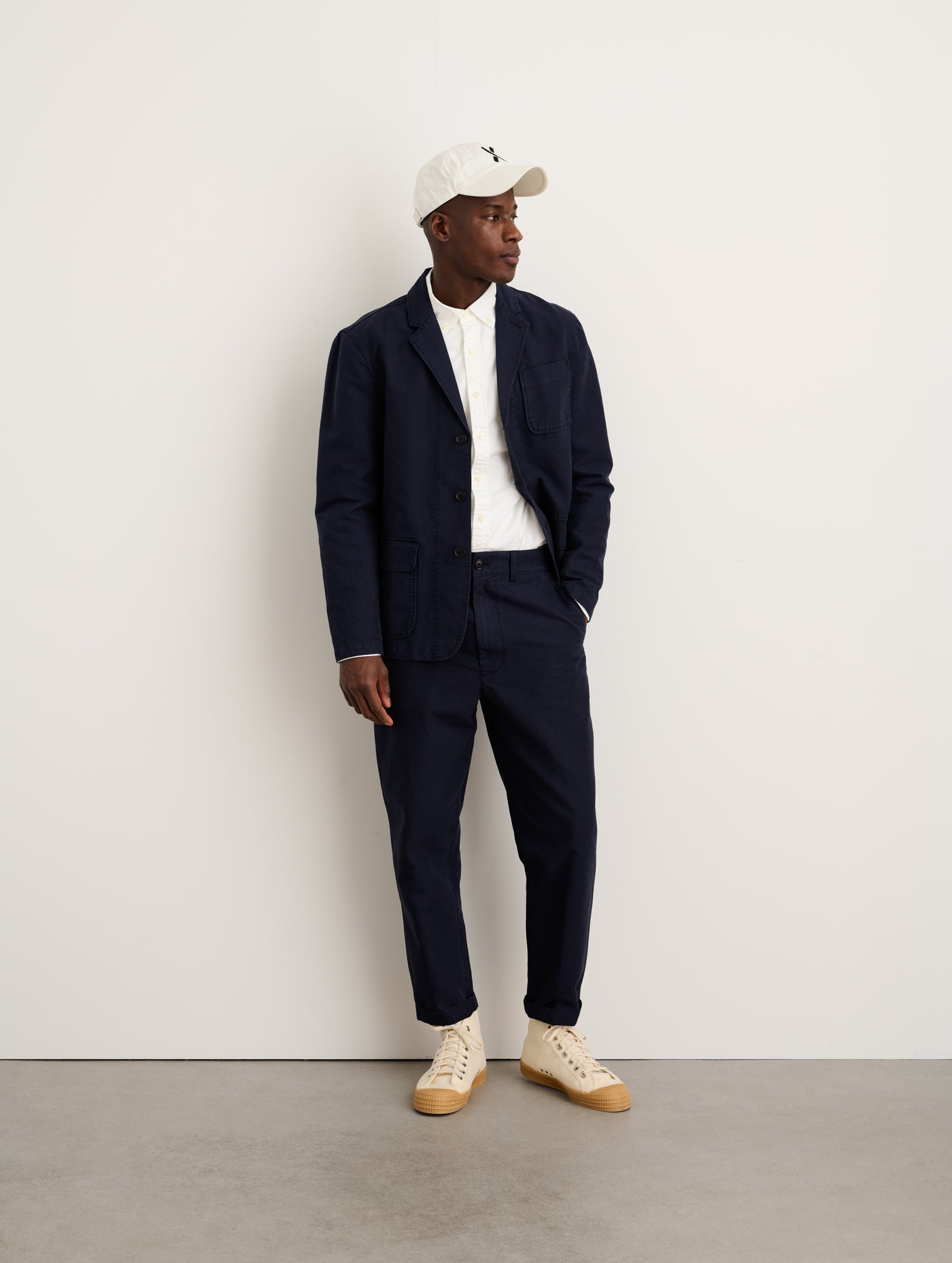 Mill Blazer In Vintage Twill