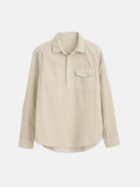 Carter Popover Shirt In Fine Wale Corduroy