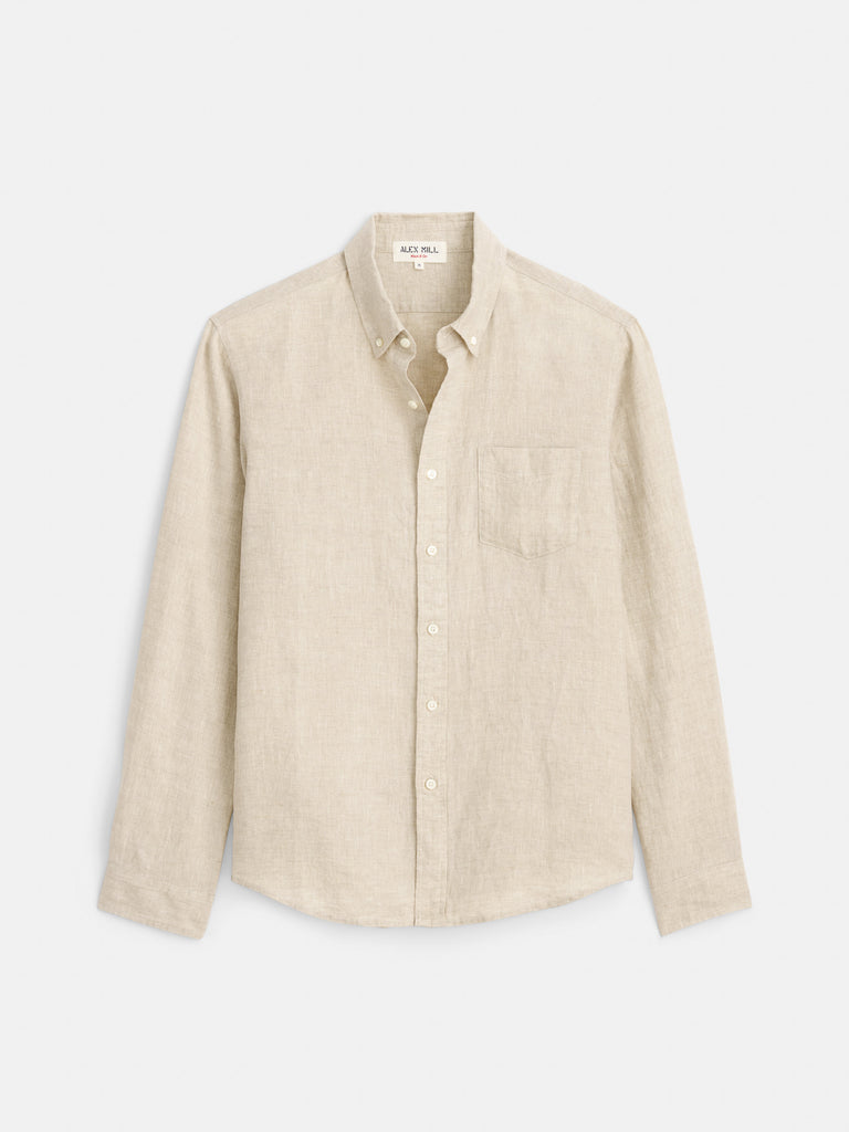 Mill Shirt in Flax Linen from Alex Mill - $155