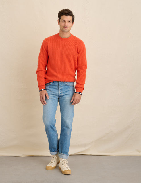 Jordan Sweater In Washed Cashmere